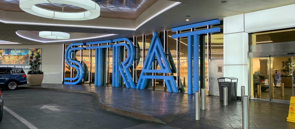 Strat Entrance Las Vegas